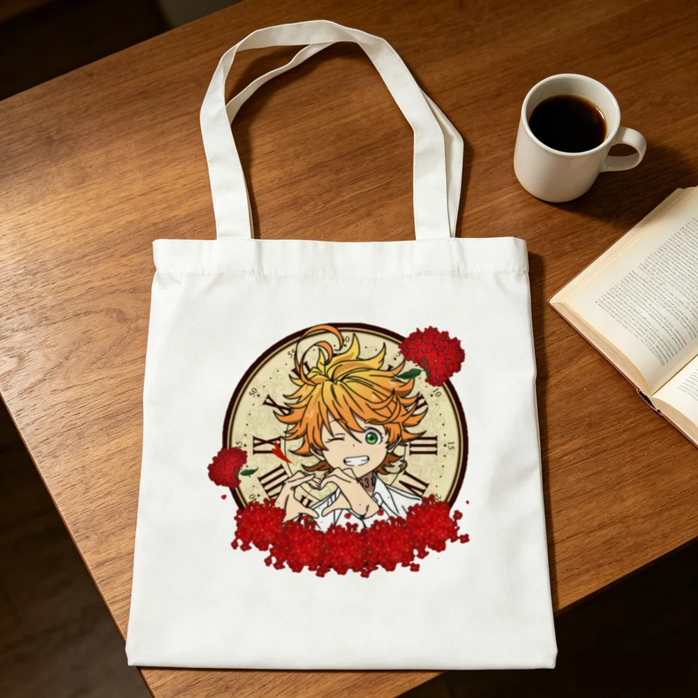 the Promised Neverland tote bag reusable einkaufstasche sac cabas torba na zakupy femme