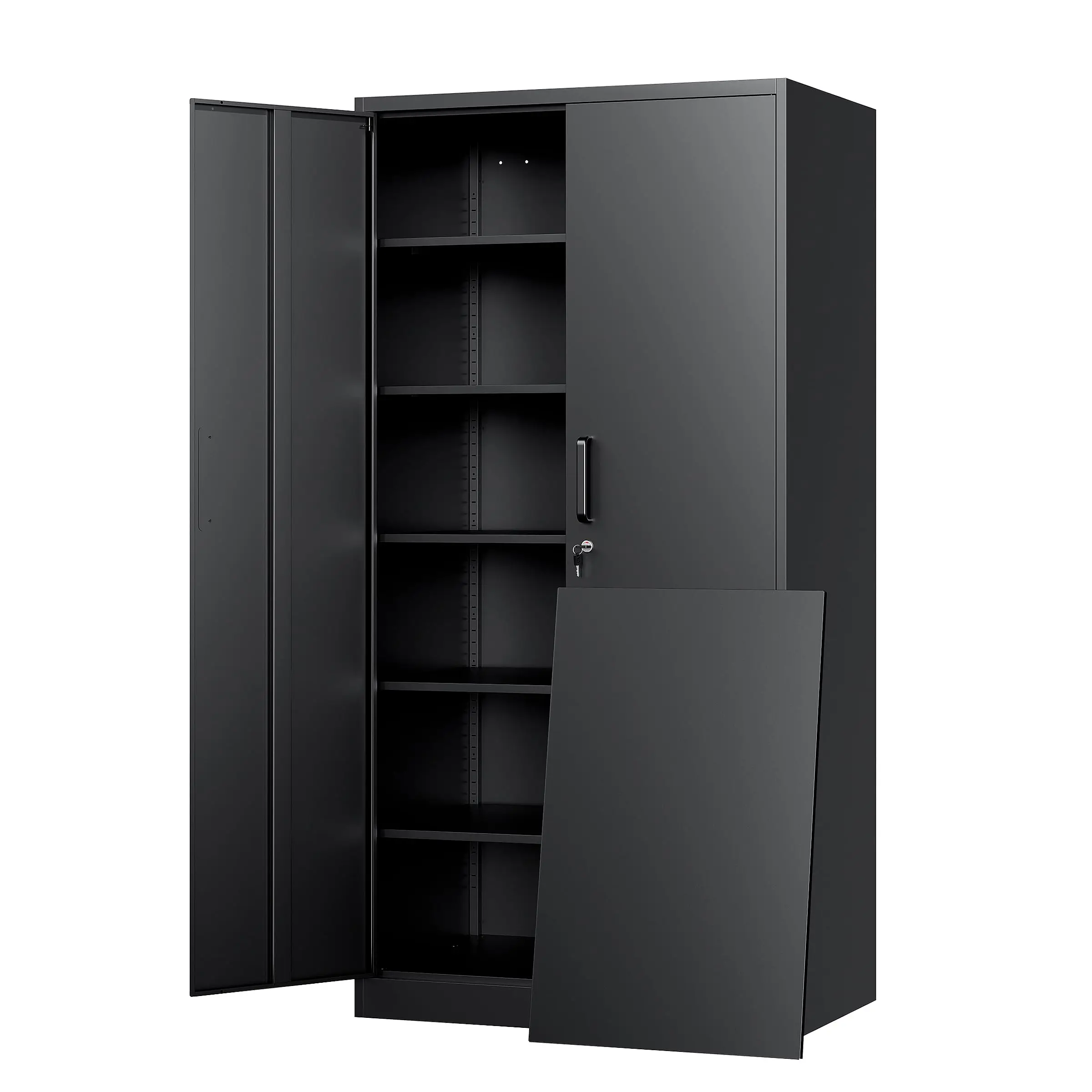 Metal Storage Cabinet with Lock - 72