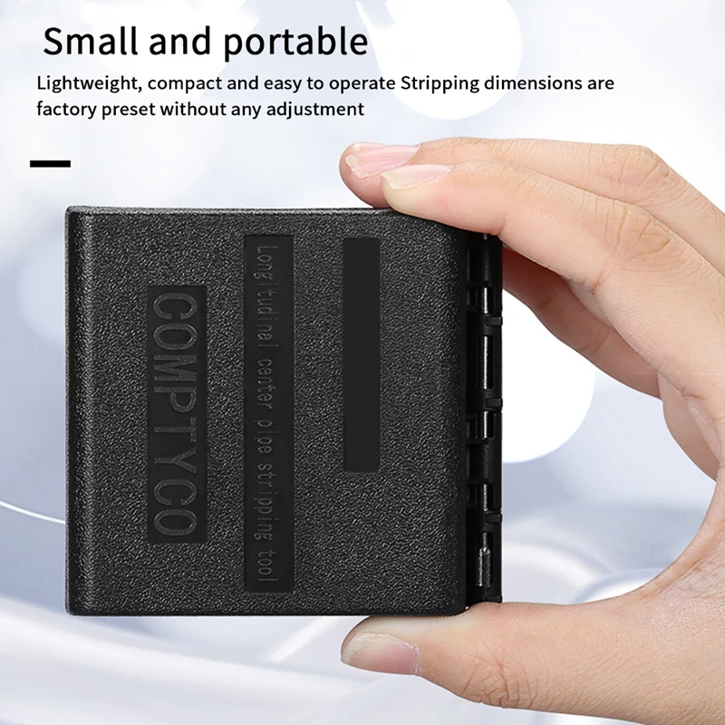 ABXF-AUA-09 光ファイバー縦方向バンドルチューブストリッパースリッターシングルコア/リボン型ケーブルセンターパイプストリッピングツール