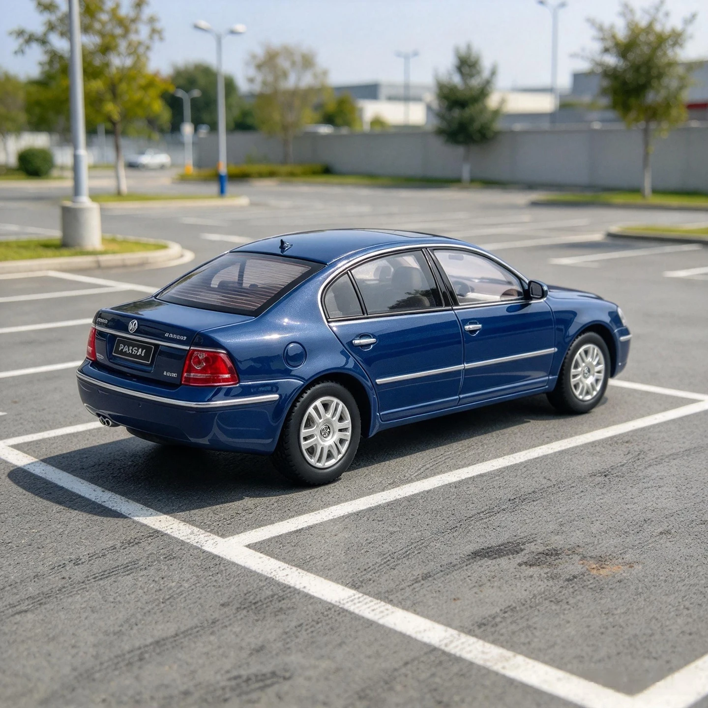 Smallcar  1:64 Simulated Volkswagen Passat Lingyu B5.5 alloy car model ornament, collectible desktop decoration gift
