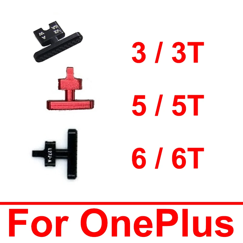 Mute Button For OnePlus 1+ 3 3T 5 5T 6 6T Side Slip Mute Key Silent Button Flex Cable Replacement