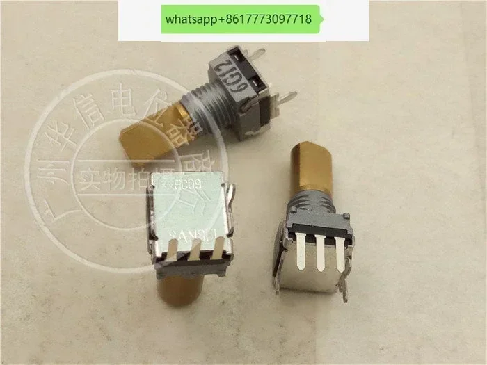 2 pieces Japan SANSEI EC09P20-205B EC09 encoder with 20 step vertical handle length 16MMF