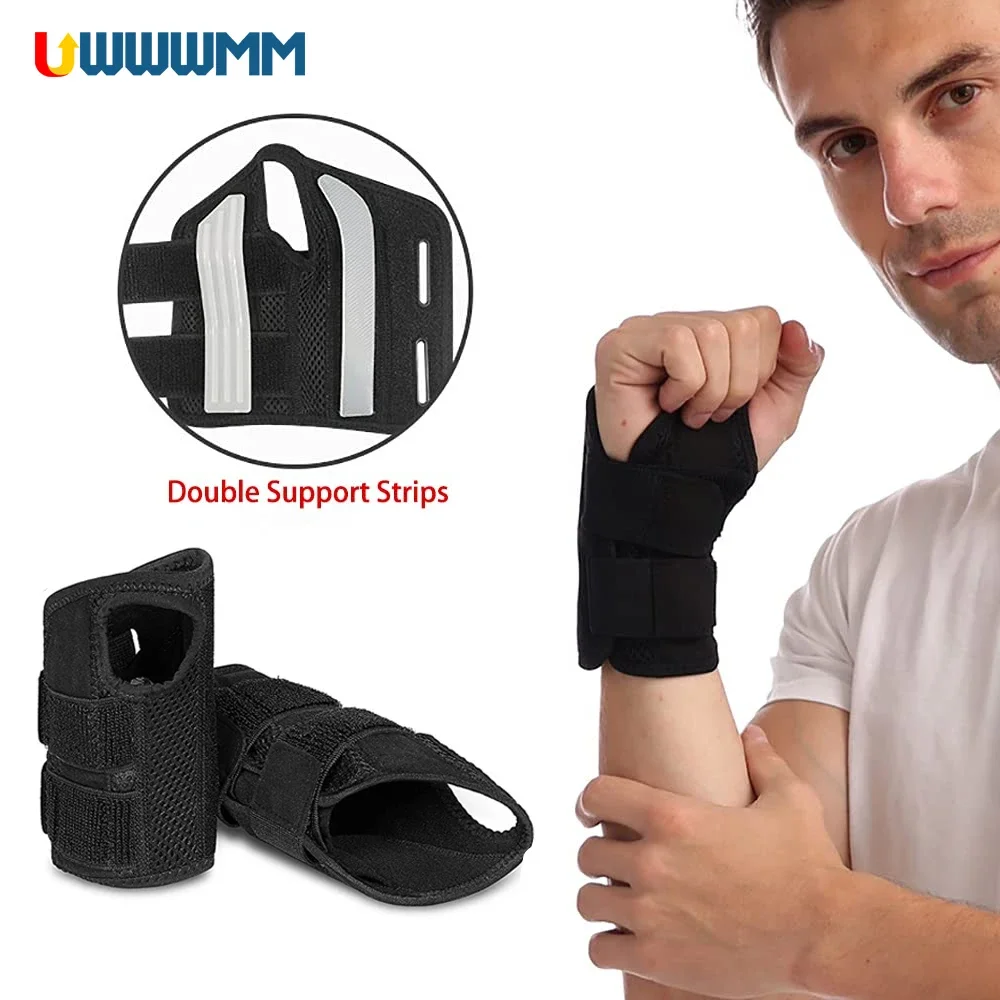 1Pcs Wrist Splint Carpal Tunnel Left Right Hand Swelling Wrist Support Hand Brace Sprained Pain Arthritis Wrist Brace Sleeping