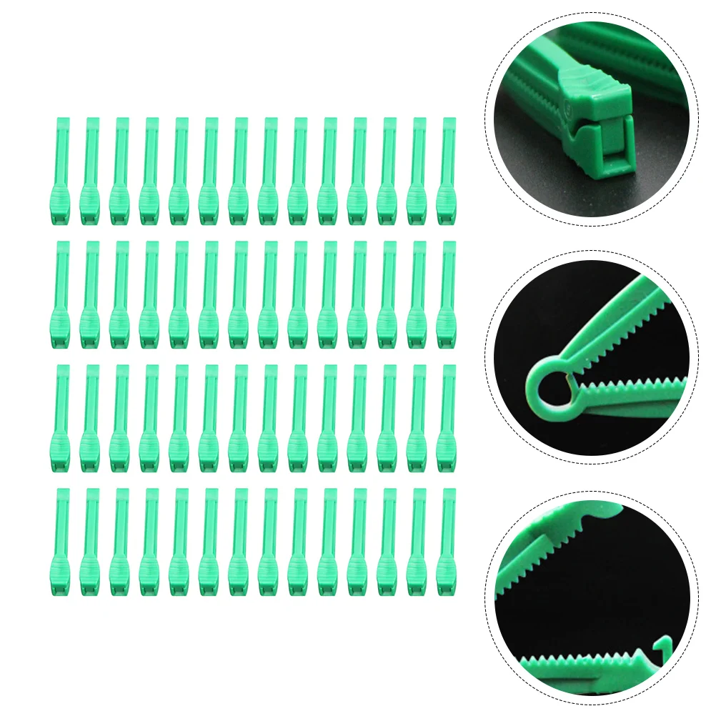 

100 Pcs Cord Clamp Cable Whelping Clips Umbilical Clamps Pig Livestock Breeding Tools Kit Suite