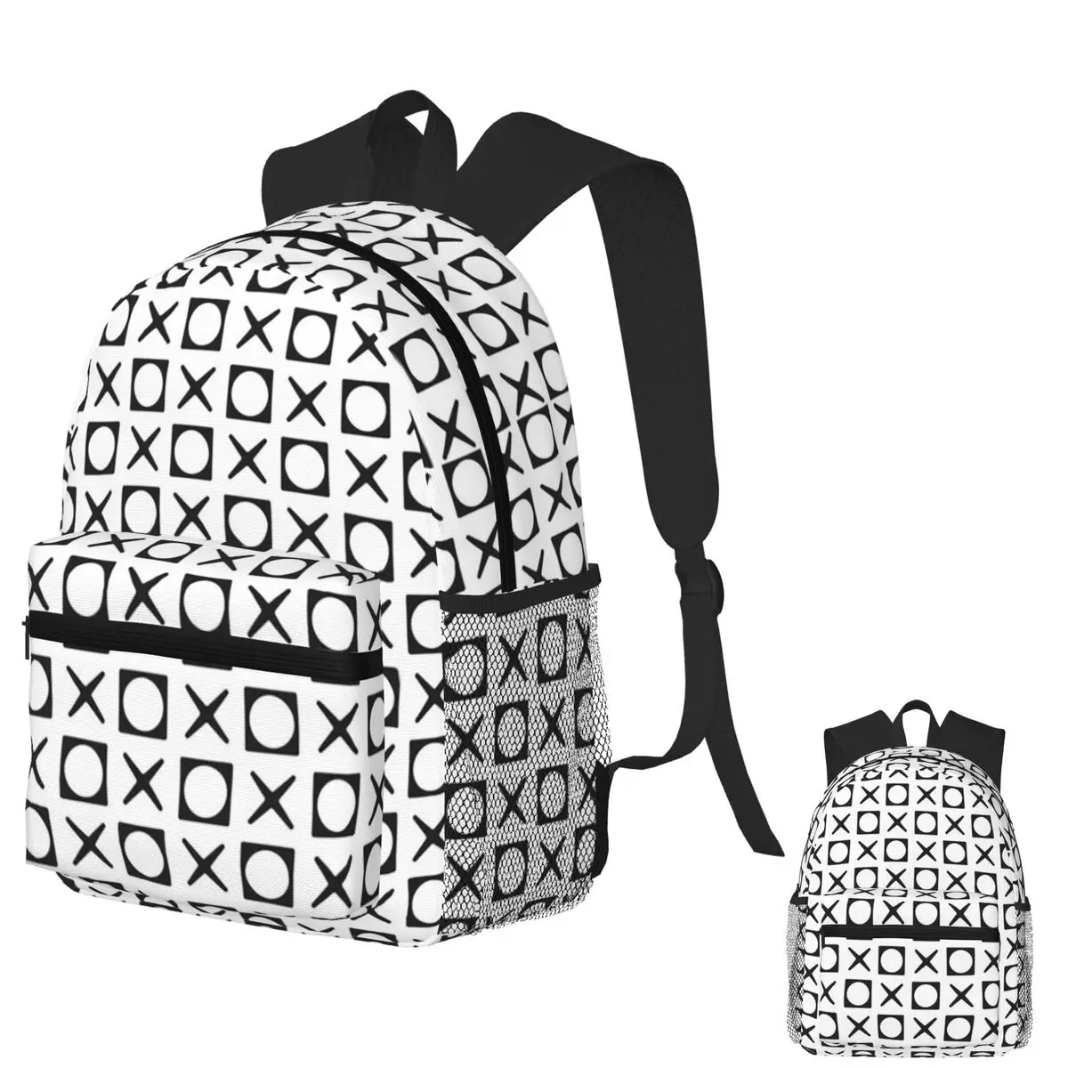 

XOXO Pattern Student Backpack School Bag Hiking Travel Daypack for Men Women Fashion Bookbag Shoulder Bags