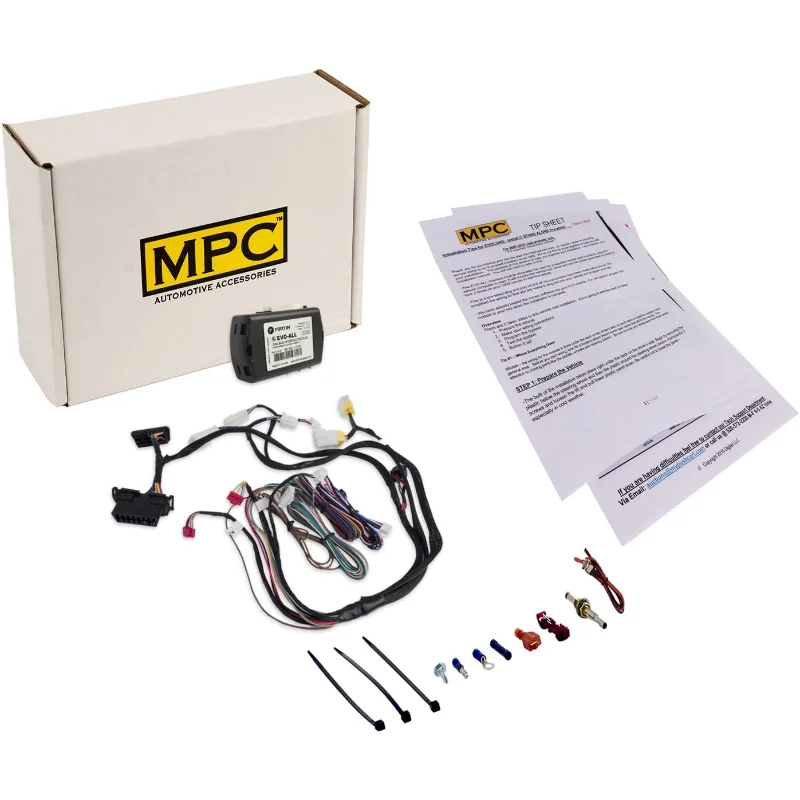 

MPC Complete Factory Remote Activated Remote Start Kit Compatible with 2014-2017 Infiniti QX70 - Push-to-Start - with T-Harness