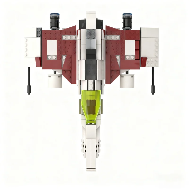 389 Uds. MOC Star Battle E soporte de ala modelo bloques de construcción arquitectura regalos de navidad DIY idea juguetes educativos niños ladrillo