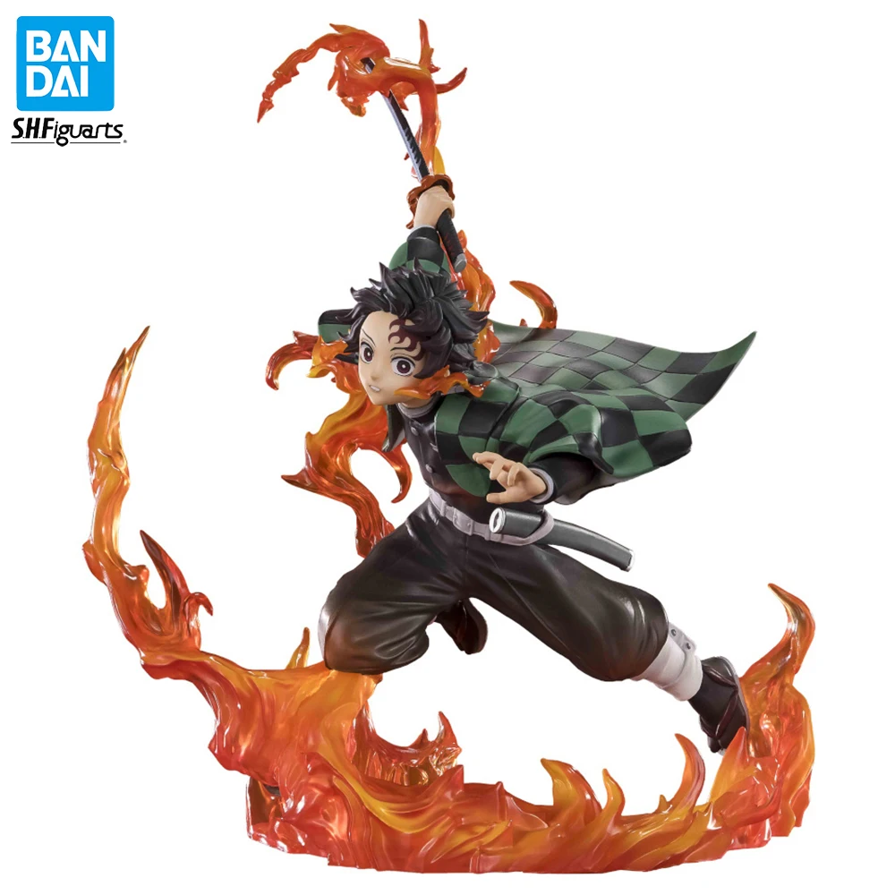 

[In-Stock] BANDAI Figuarts ZERO Demon Slayer Tanjiro Kamado (Rengoku Tsuba ver.) Excellent 19.5cm Anime Figure Model Gift Toys