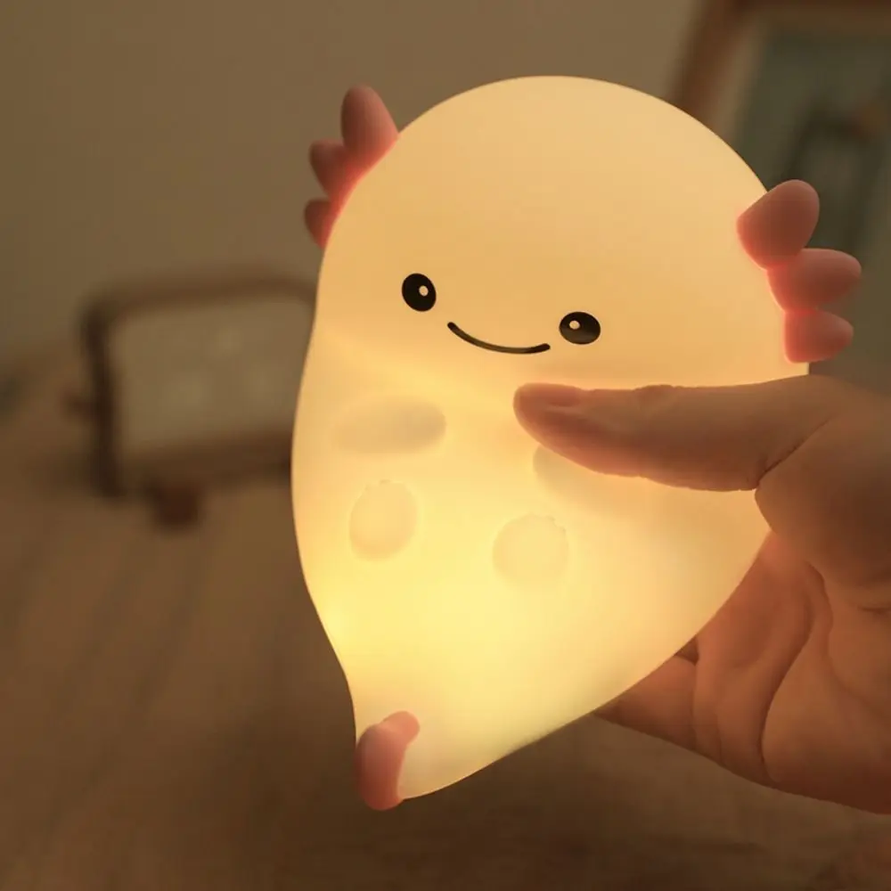 

Decoration Animal Night Light Small Ornaments Cute Nursery Night Lamp White/Pink Percussive Dimmable Table Lamp Kids