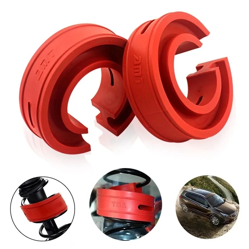 Car Buffer Shock Absorber Car Spring Buffers Coil Urethane Rubber Buffer For Cars Springs Cushion Buffering Auto Goods