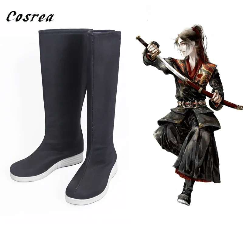 Chinese Anime Mo Dao Zu Shi Cosplay Costume Accessories Adult shoes Yiling ancestors Wei Wuxian Boots Halloween Wenning shoes