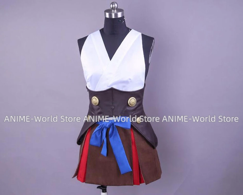 Anime Koutetsujou no Kabaneri Mumei przebranie na karnawał Custom Made peruka kostium na Halloween dowolny rozmiar