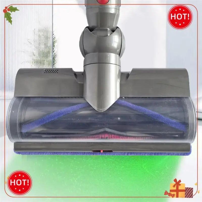 رأس منظف محرك عزم الدوران ABLE لأجزاء المكنسة الكهربائية دايسون V7 V8 V10 V11 V15 G5 مع كشف الغبار LED لتنظيف أرضية السجاد