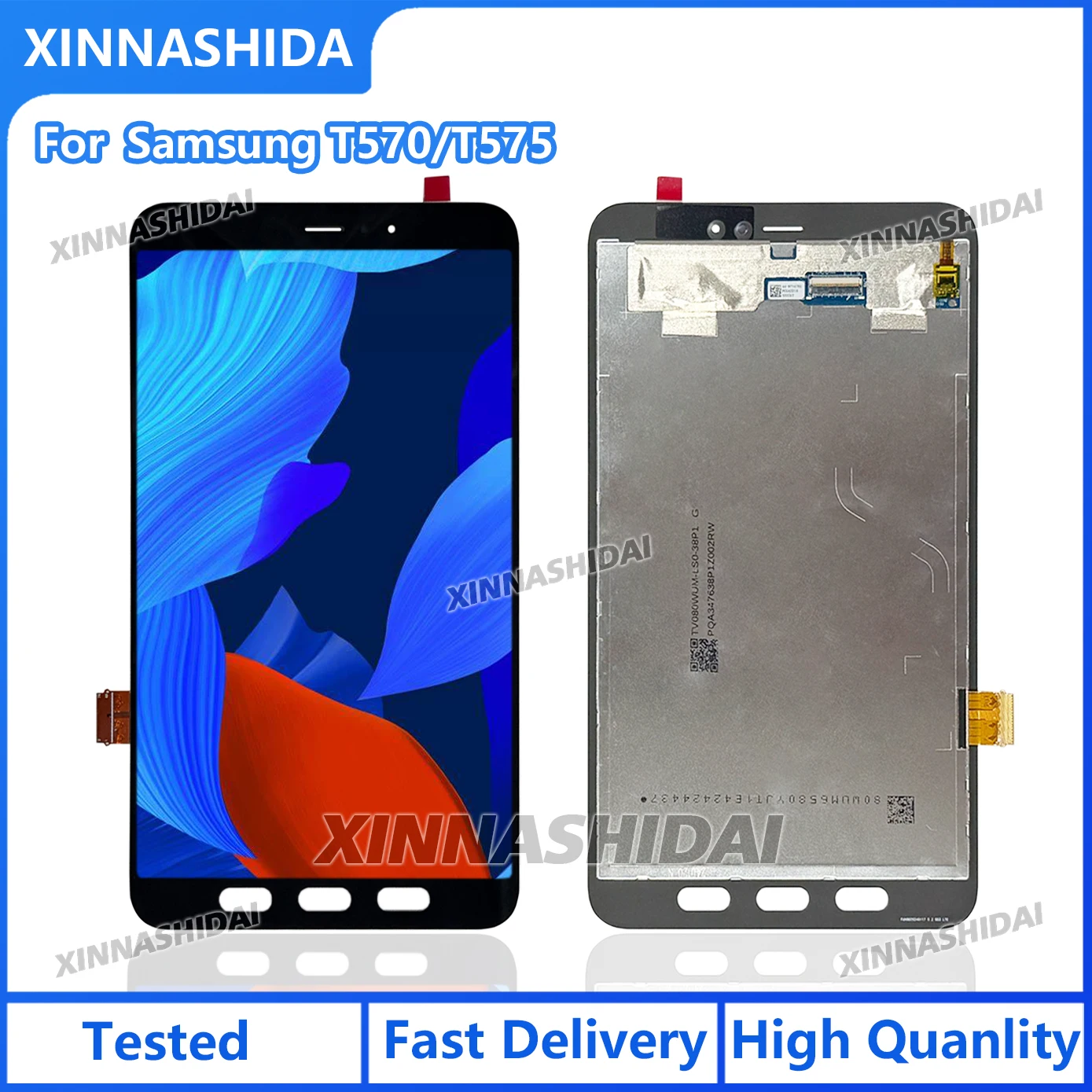 

New LCD For Samsung Galaxy Tab E T570 T575 Touch Screen Digitizer Glass Replacement