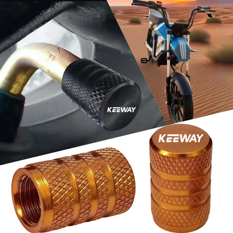 

Для Keeway Hurricane 50 Vieste 300 RKF 125, мотоциклетные накатные стили, пылезащитные колпачки, крышка стержня, крышка клапана, аксессуары