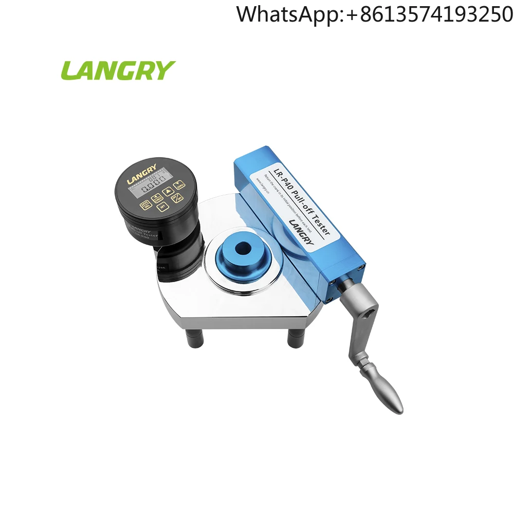 

LANGRY LR-P40 Pull-Off Adhesion Tester Gauge for Paint Plaster Coatings
