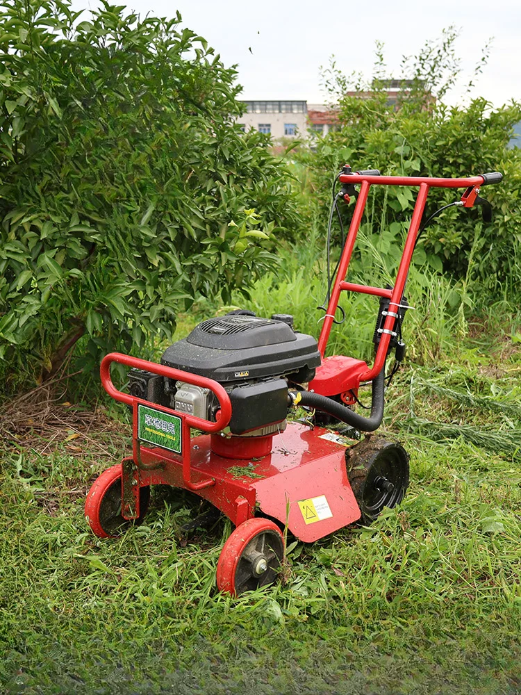 

Gasoline lawn mower power self-propelled lawn mower hand push orchard grass mower