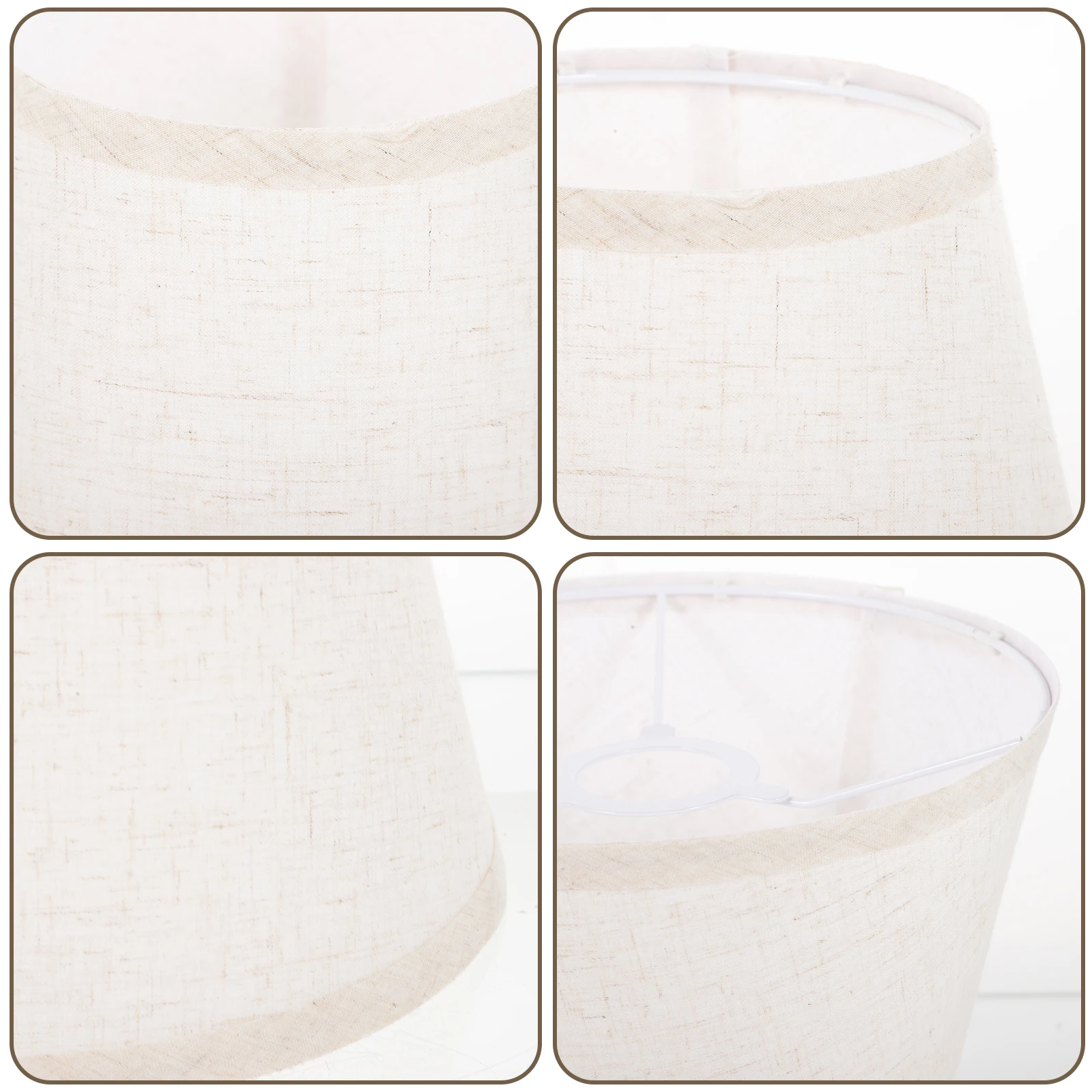 

1pcs Cloth Lampshade Simple Style Lamp Cover For Wall Floor Desk Lamp Replacement Vintage Light Shade Decorative Bedroom Living