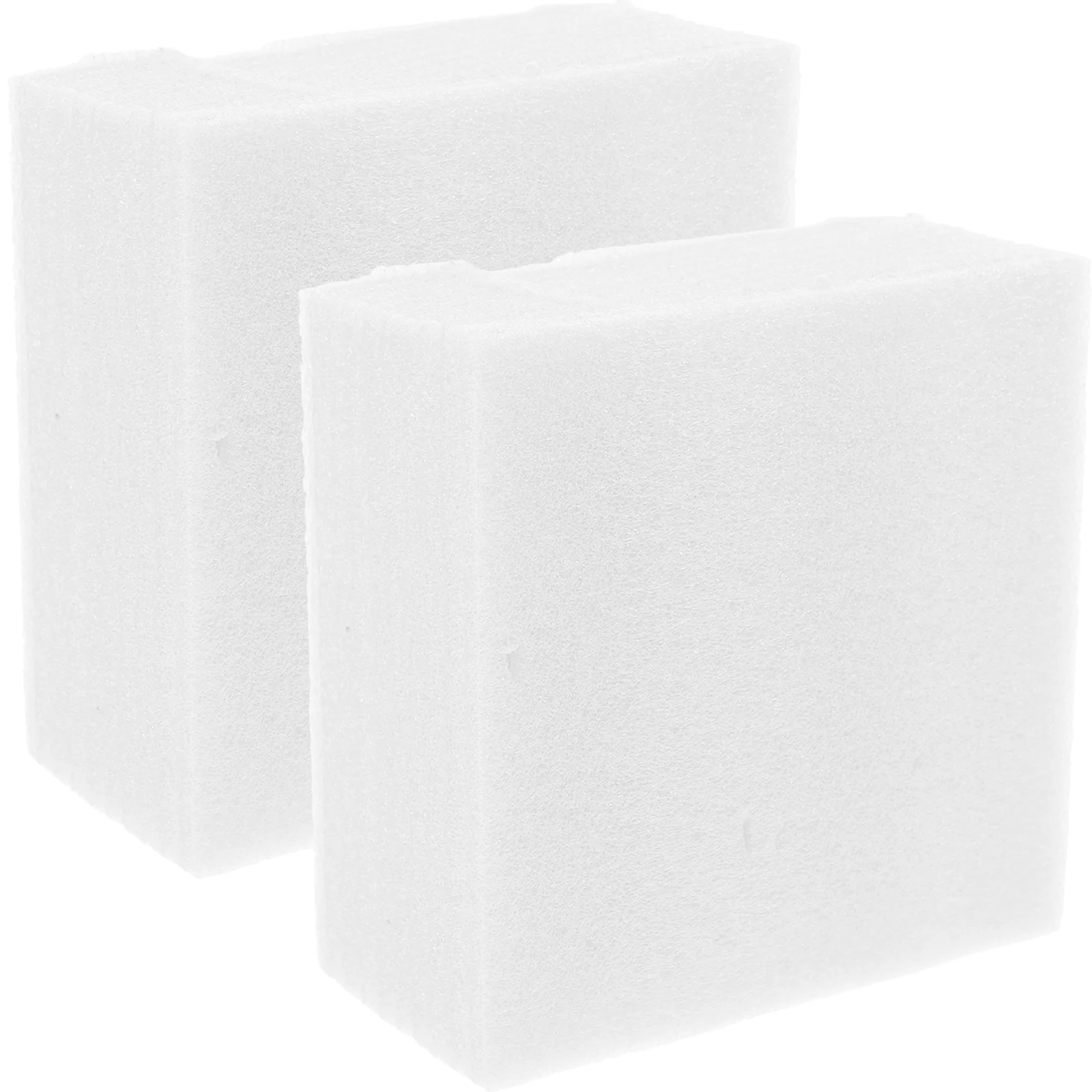 

2 Pcs Red Square Foam Blocks Base for Artificial Flowers Floral Arrangement Holder Durable Craft Supplies Plant Foam