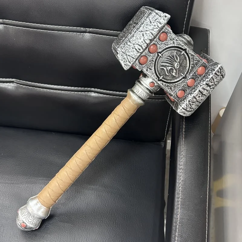 

1:1 Scale 55cm WOW Thrall Doomhammer Weapon Hammer Model Child Cosplay Costume Fancy Dress Party Anime Stage Show Props Gift