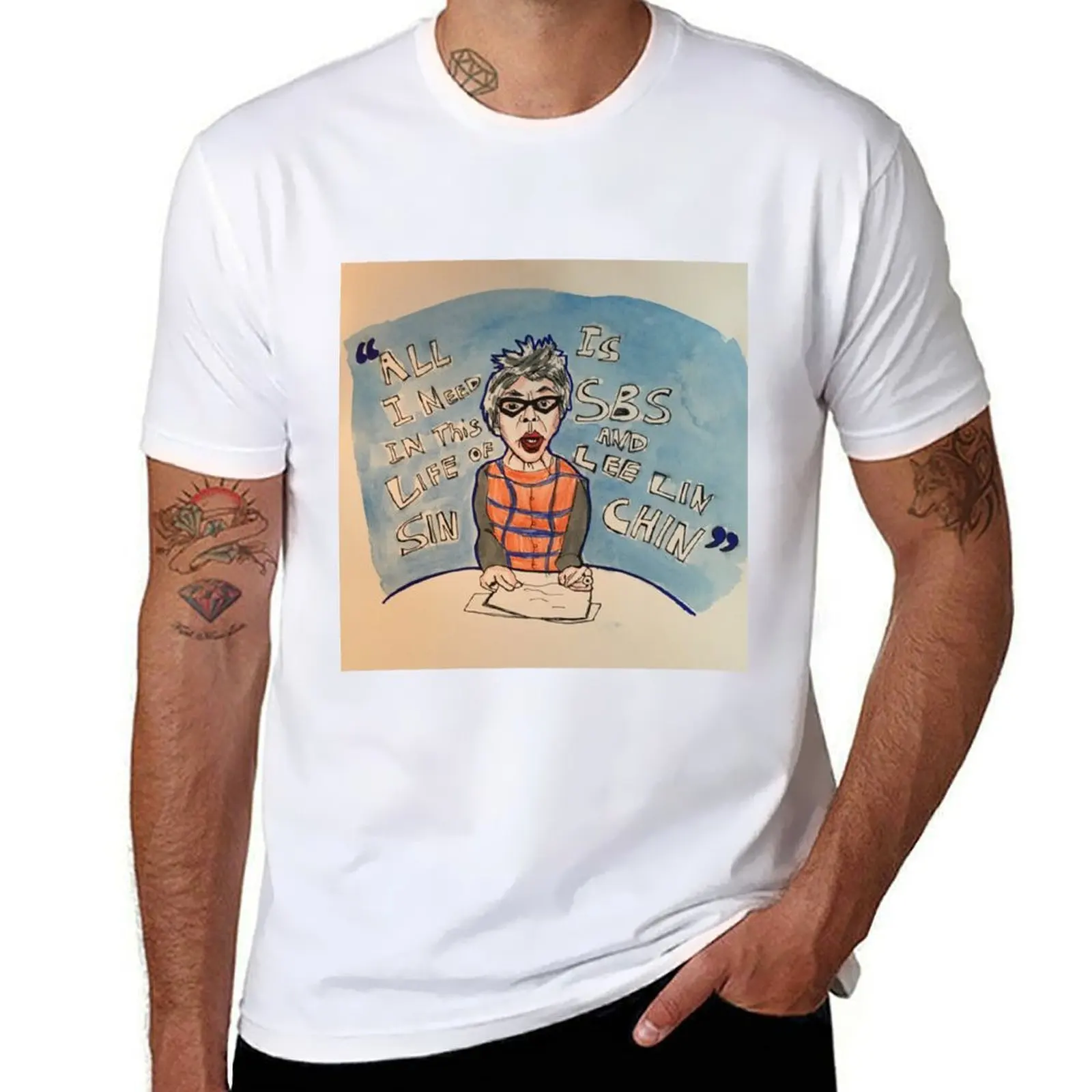 

Lee Lin Chin T-Shirt t shirt man designer funny t shirts man T-Shirt