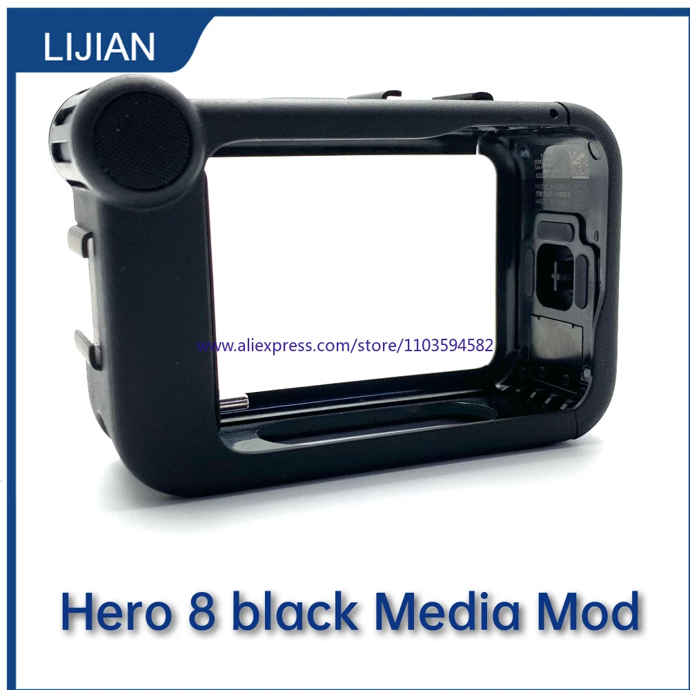 Оригинальные компоненты аудиомикрофона (AJFMD-001) Media Mod для Gopro Hero8 Hero 8, черная версия, аксессуар для ремонта камеры, часть