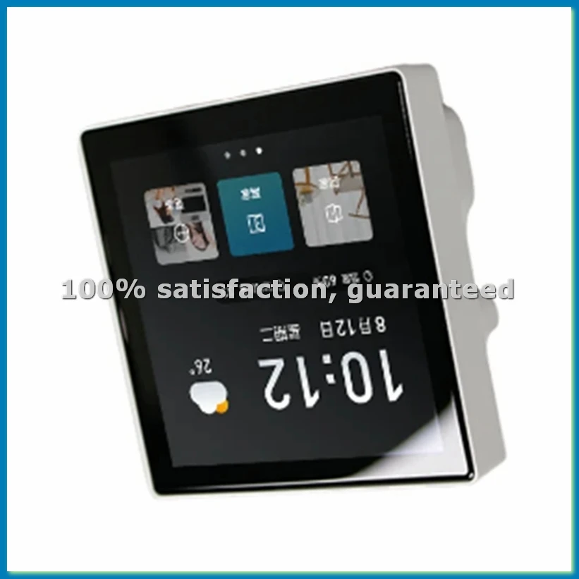 

4-дюймовая сенсорная панель центрального управления 86 Box с ESP32-S3, плата для программирования, RS485, датчик температуры/токовой петли - BCBW