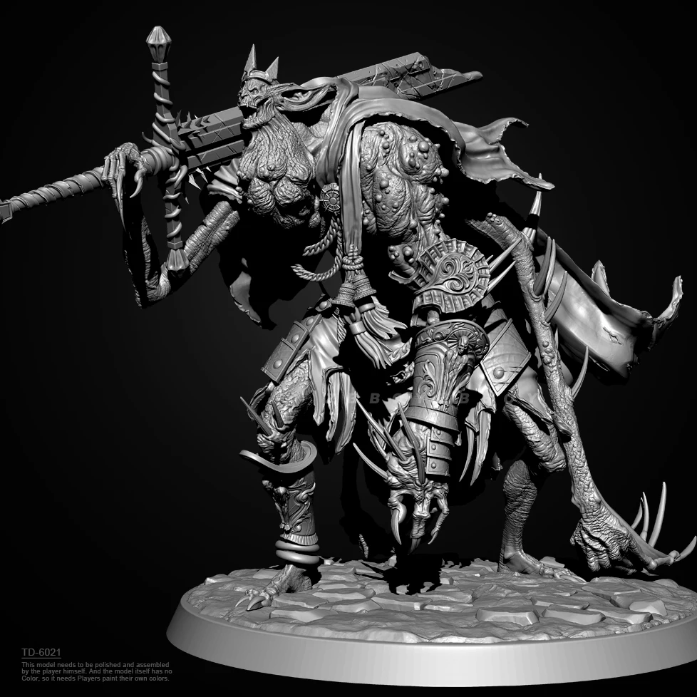 38mm 50mm 75mm Resin model kits figure colorless and self-assembled(3D Printing ) TD-6021/3D