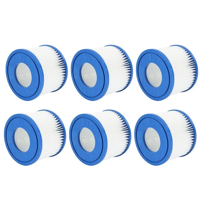 AA94-6Pcs Pool Spa Replacement Cartridge Type S1,For -29001E 11692 Hot Tub Filters Type S1 Purespa Filter Pump Cartridge
