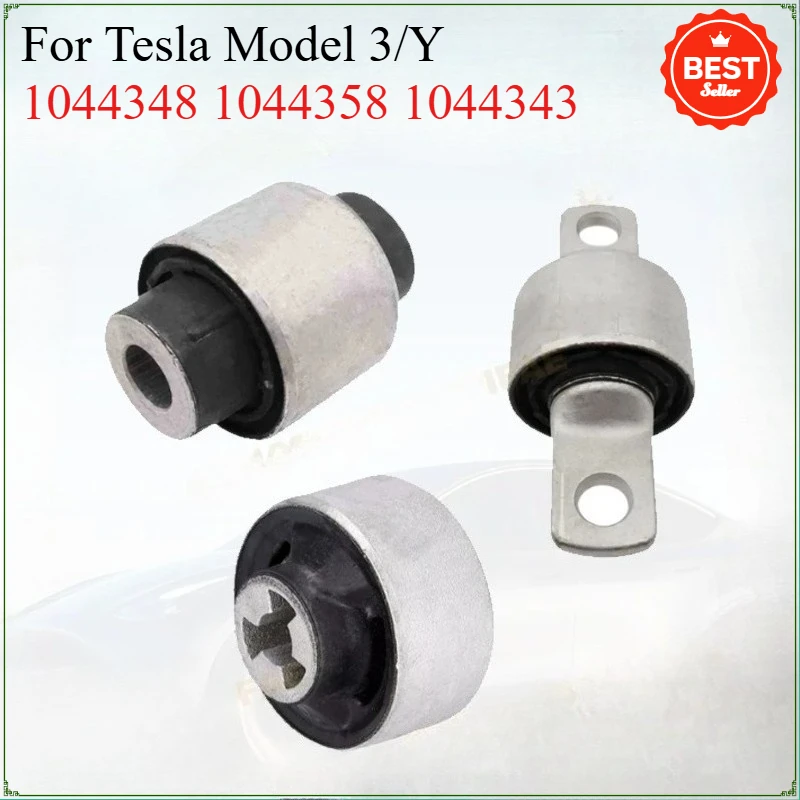 

1PCS Control Arm Bushing Straight Suspension Arm Assembly For Tesla Model 3/Y 1044348-00-C 1044358-00-C 1044343 1044348 1044358