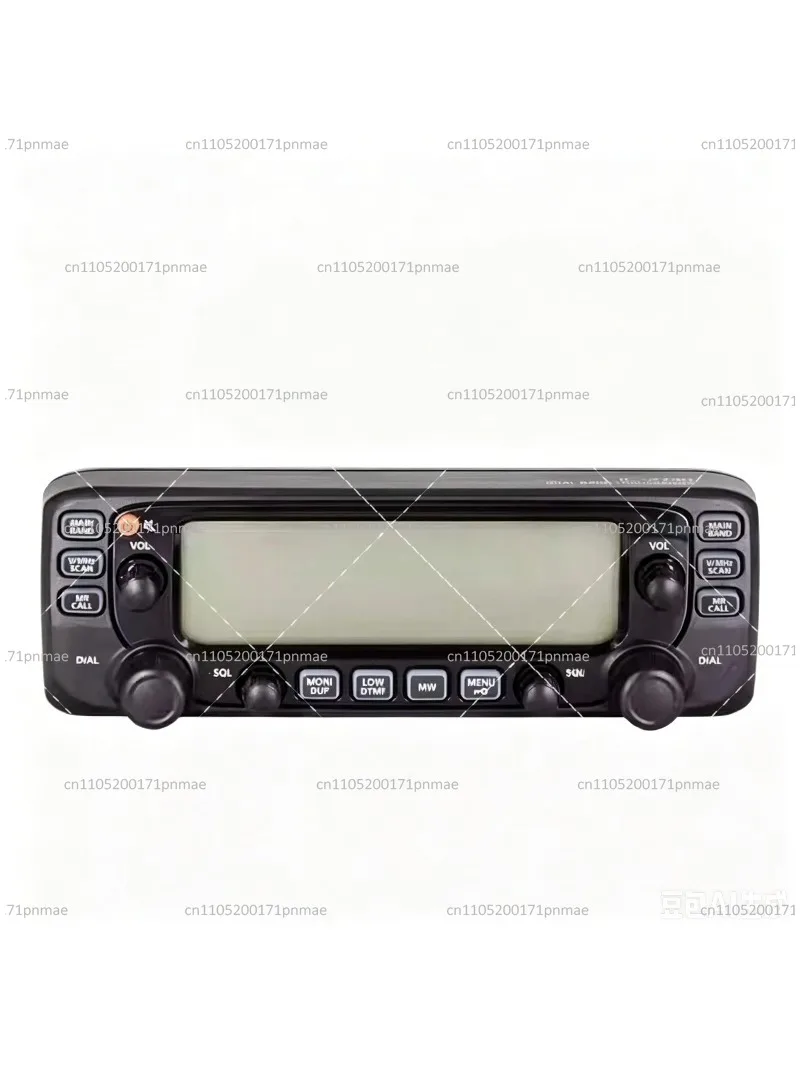 2730E Dual Band Mobile Radio VHF 137-174MHz UHF 400-470MHz 50W FM Transceiver with Microphone Car Radio Display Panel