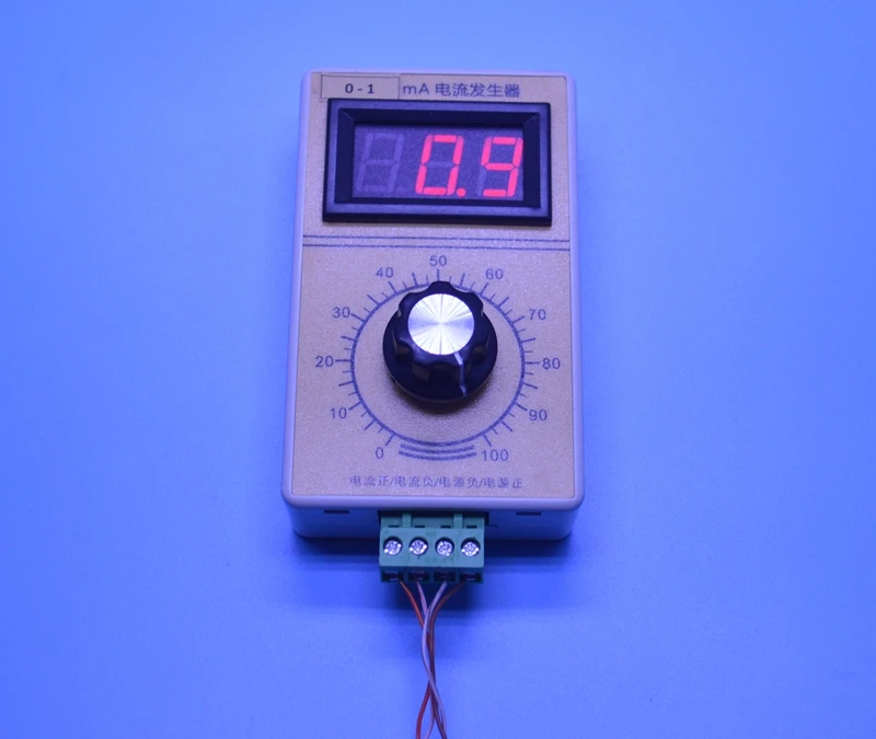 0-1mA signal generator Current generator Constant current source Handheld digital display analog generator