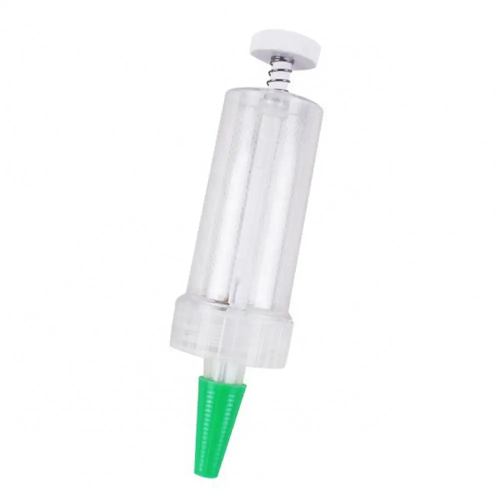 

Functional Needle Shape Press Type Sowing Dispenser Time Saving Sowing Dispenser Transparent Upper Shell Yard Supply