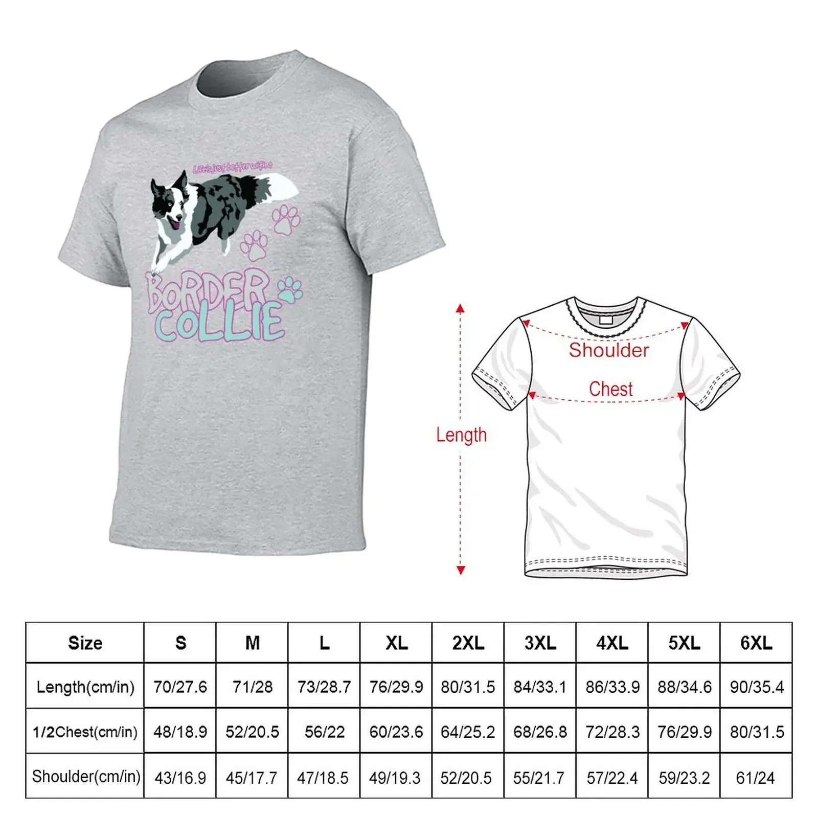 Life is Better with a Border Collie! Especially for Border Collie Dog Lovers! T-Shirt Anime t-shirt mens t shirts pack