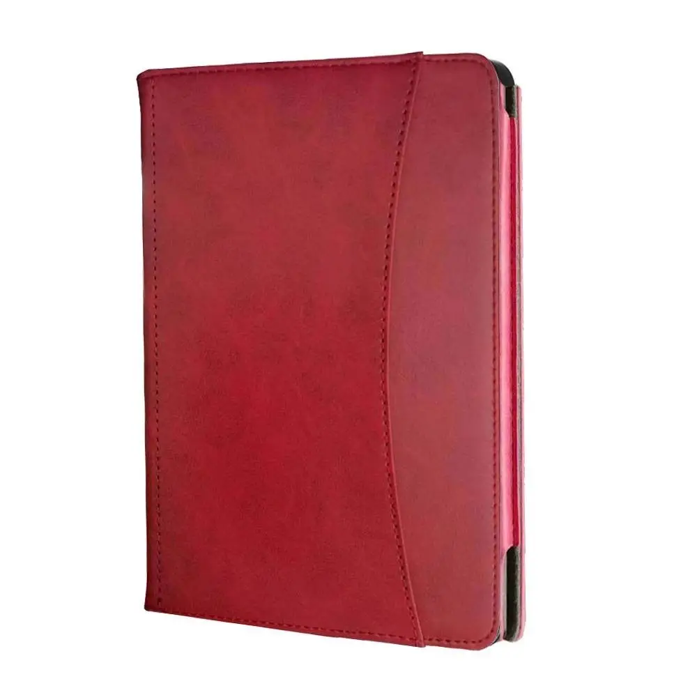 Auto Sleep/Wake 7.8 Inch E-Reader Case Magnetic Leather Folio Shell Shockproof Microfiber Lining Card Holder for Kobo Aura One image 2