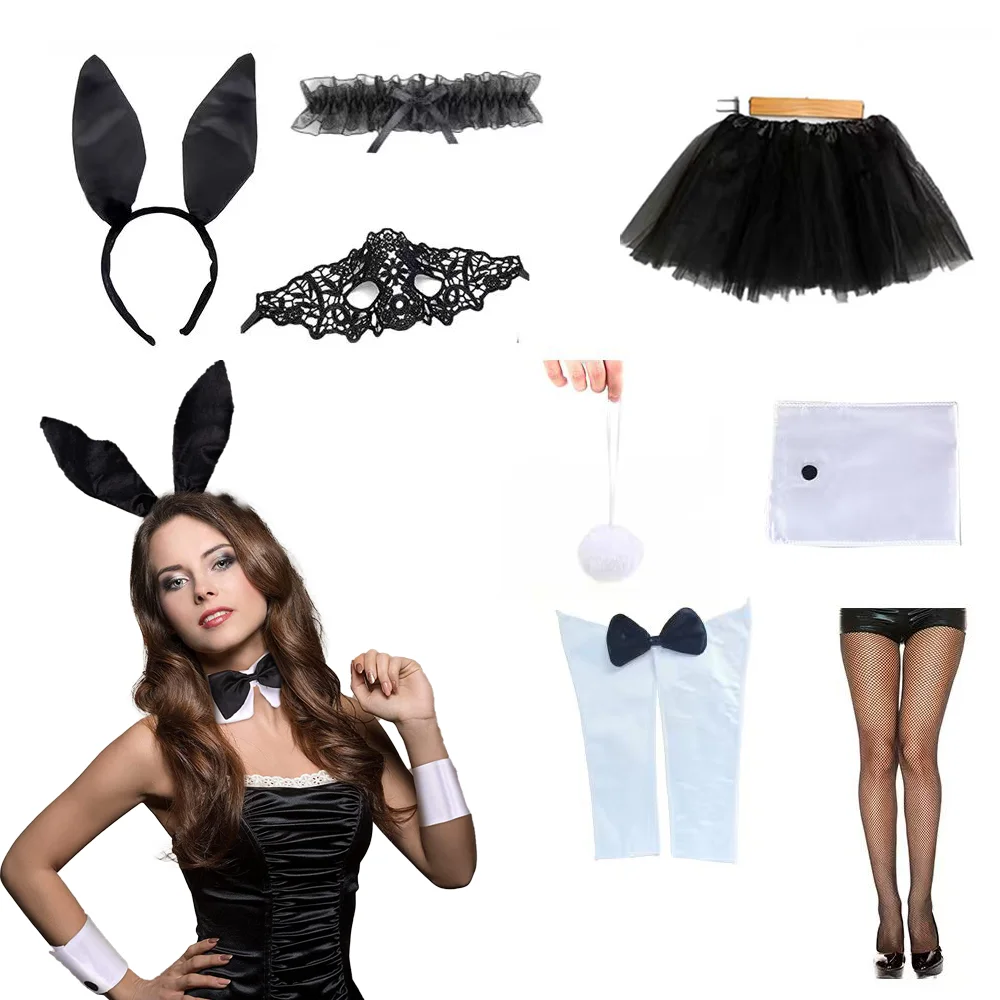 Os fantasias de coelho PESENAR são adequadas para cosplay de coelhinha, festas temáticas de Páscoa ou coelhinha, carnavais, Halloween, etc.