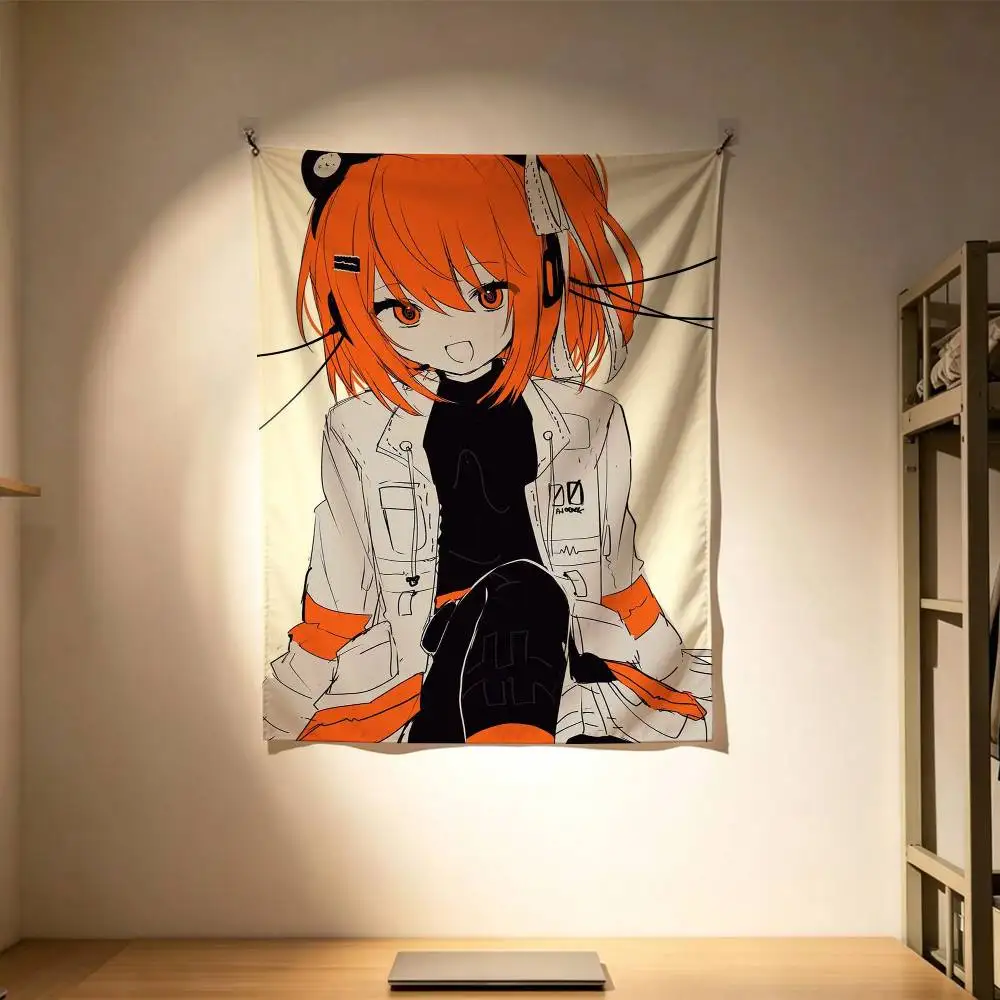 Adachi Rei Flags Wall Hanging Background Art Banner for Bedroom Home Outdoor Decor