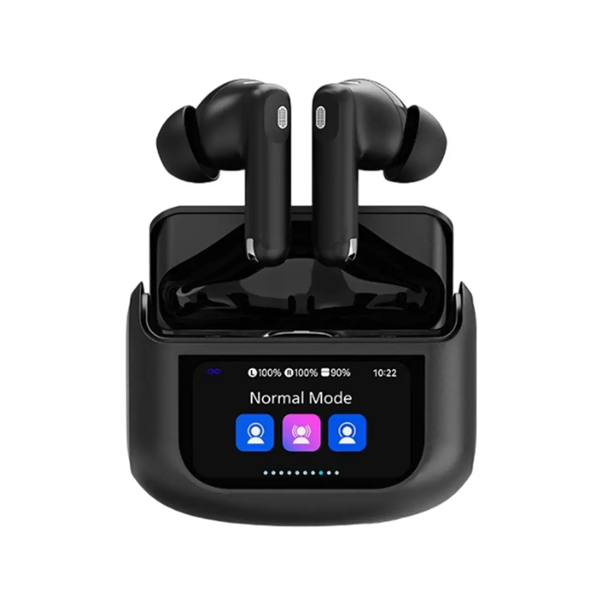 Wireless Earbuds Bluetooth 5.4 with ANC/ENC Noise Cancelling ABS+PC Wireless Bluetooth headphones