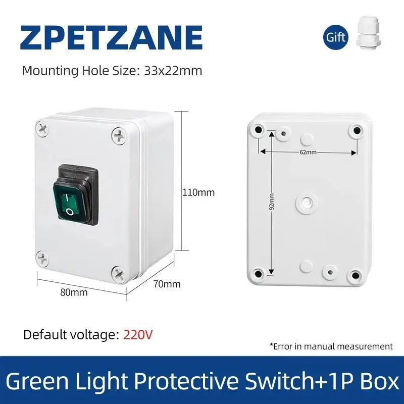 Scatola dei pulsanti dell'interruttore a bilanciere tipo nave KCD4 Installazione leggera e scura 86mm con luce autobloccante impermeabile a due/tre posizioni