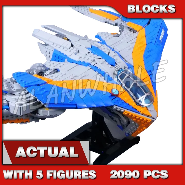 

2090pcs Super Fighter Revenger Galaxy Spaceship Guardian 3 Adjustable Wings Ship 07090 Building Blocks Toy Compatible With Model