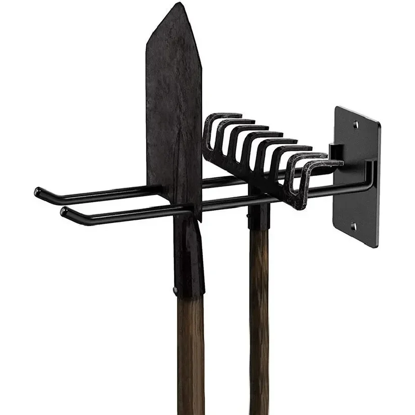 Tool Storage System Hooks Wall Holder Garage Storage Multi-Purposes Garden Tool Organizer For Warehouse Garage Wall Hook