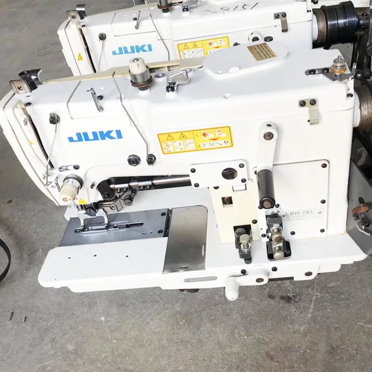 JUKI 781 High Speed Used Straight Buttonhole Machine