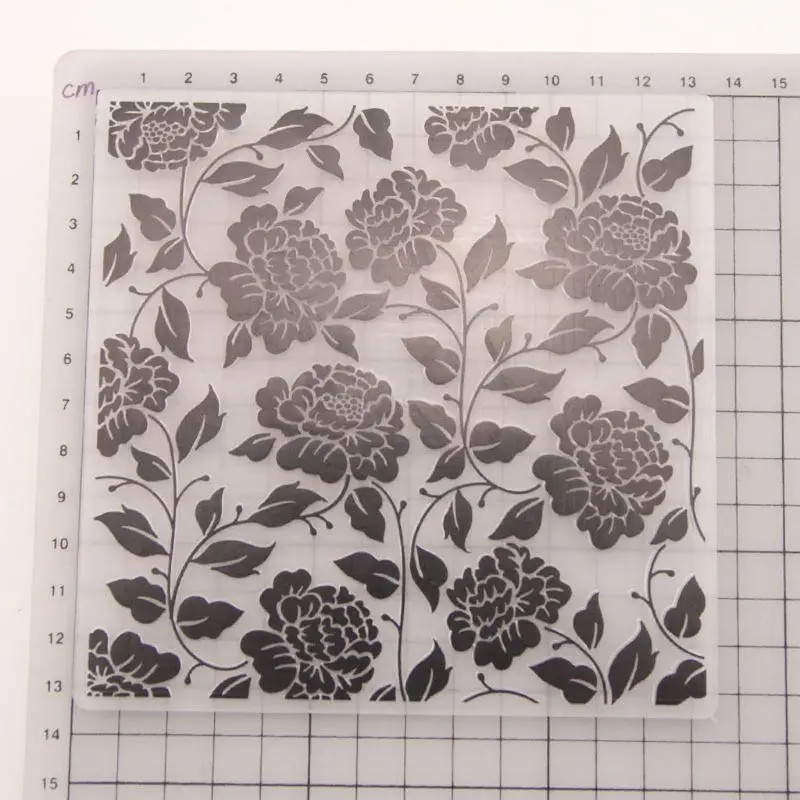 

T21C Flowers Embossing Folder Template Scrapbooking Photo Album Card Paper DIY Mold