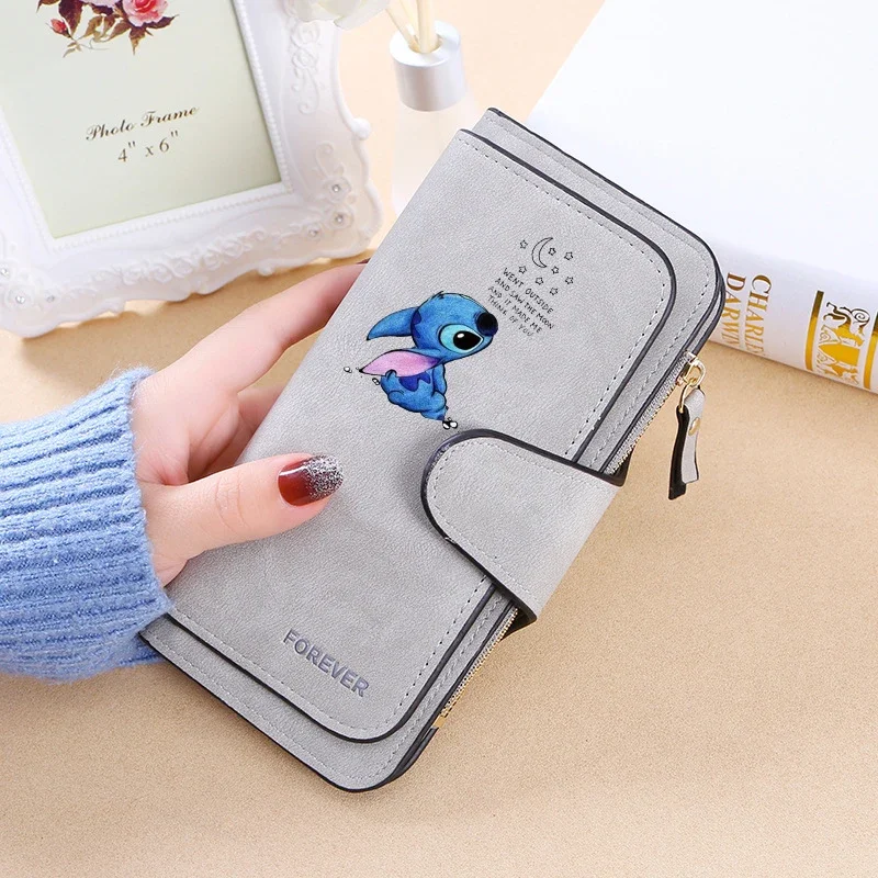 Lilo & Stitch Wallet Women Wallets Card Wallet Coin Wallet Women Bags for Women Purse ID Wallets Female Coin Purse Kawaii Gift