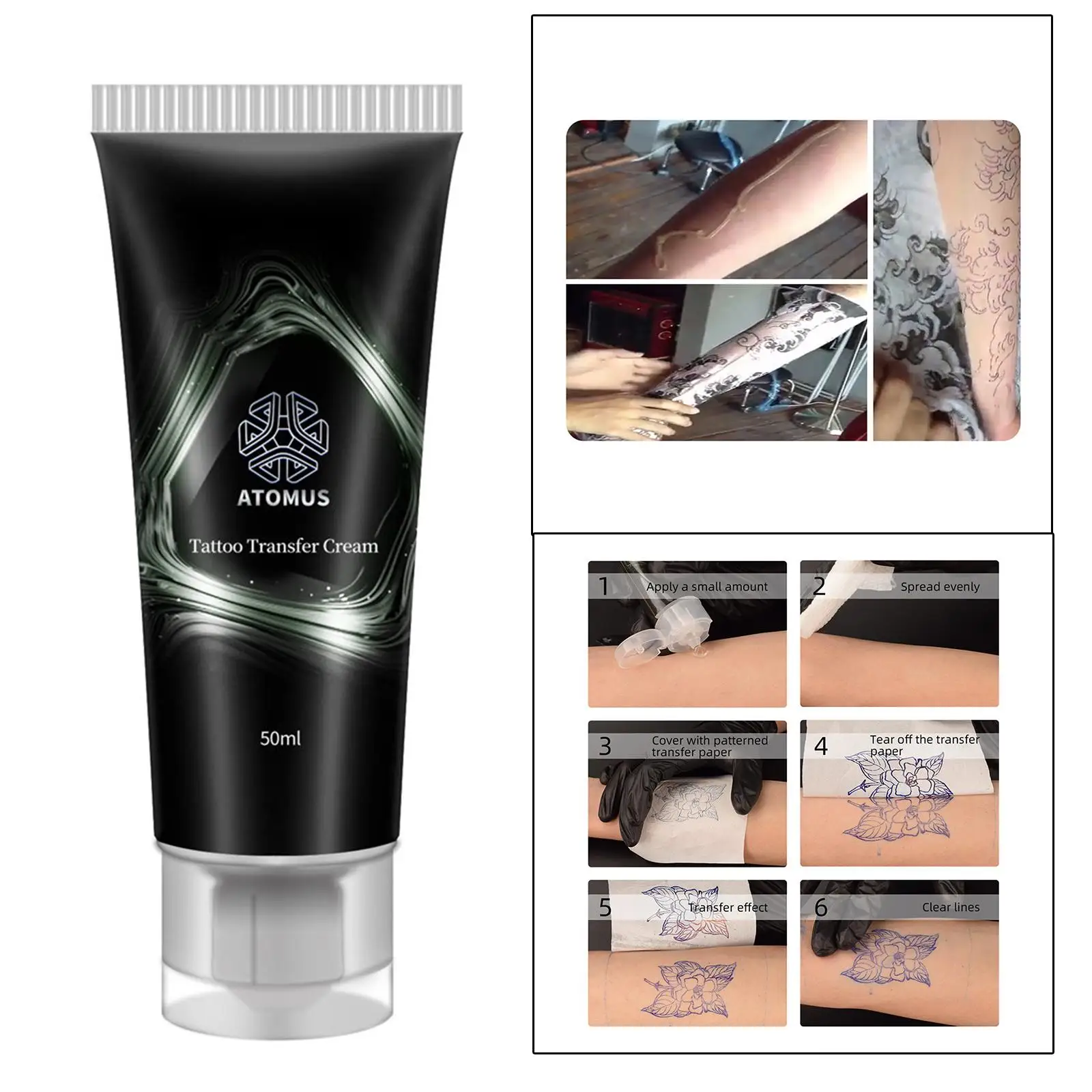 

Transfer Application Aftercare Soap Accessories Perfect for