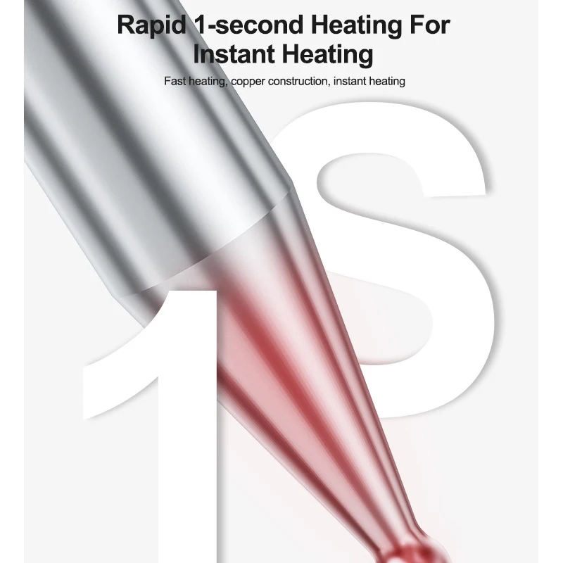 RELIFE 210-BO طرف مكواة لحام، تصميم مبتكر لرأس كروي، مقبض عالمي 210، تسخين سريع، مقاومة للأكسدة #3