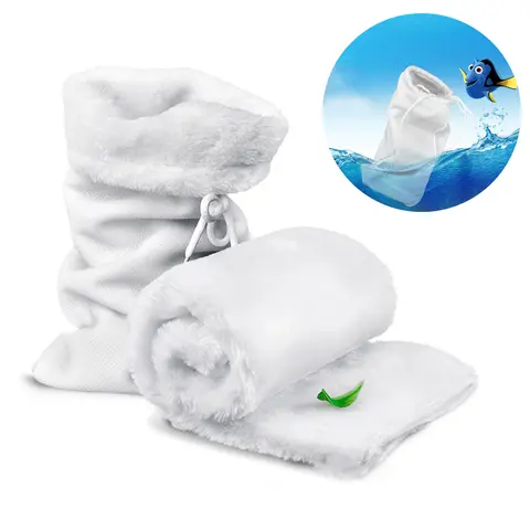 Aquarium Biochemical Bag Filter Multi-Sizes Wash Filter Magical Bag Pad  Fish Tank Bottom Filter Biological Filtration Clean 1Pc