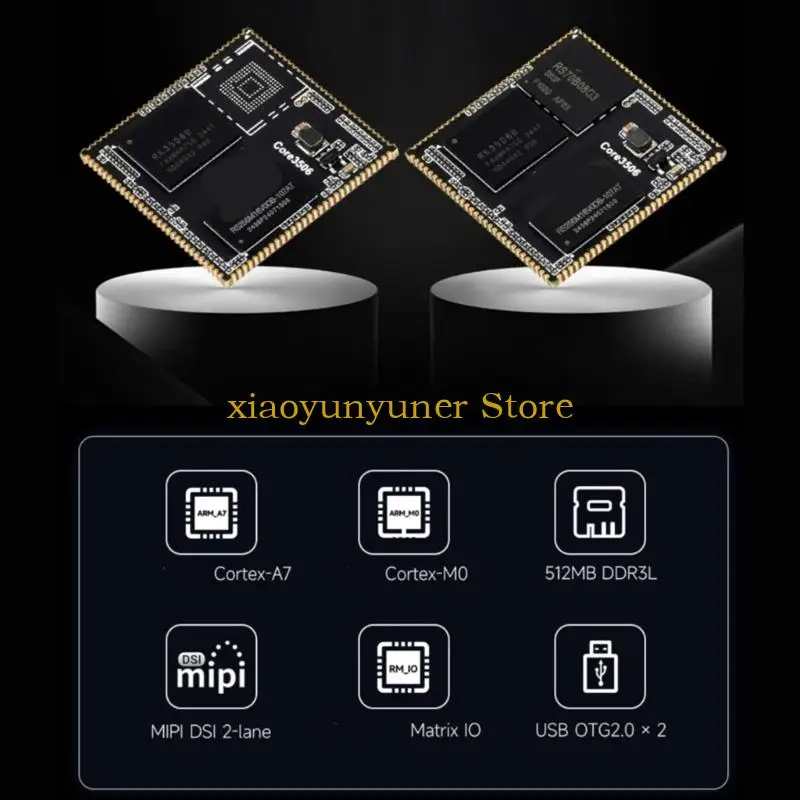 

P9JB Main Board Base On Chip RK3506B Chip Onboard DDRL3 Integrate ARM A7 ARM -M0 Processor 8GB eMMC