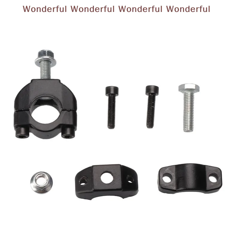 

Citycoco Motorcycle 22MM Handlebar Bracket Universal Mount Heavy Duty Metal Accessory for E Bike Customization