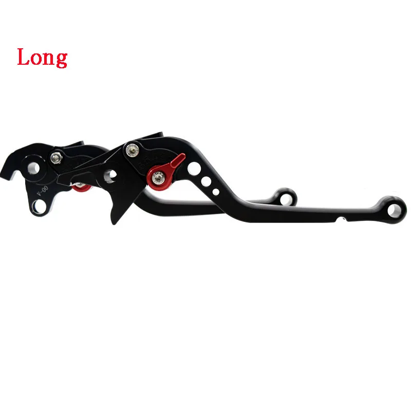 For Suzuki GSXR 600 / 750 1996-2003 GSX R1000 GSR750 GSX-S750 TL1000S SFV-650 SV650 X / S DL 650XT V-Strom GSR 600 ABS GW250 RV200 Motorcycle Adjustable Long Black Coat Brake Clutch Levers view 4